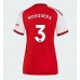 Arsenal Cristhian Mosquera #3 Dámské Domácí Dres 2026-27 Krátkým Rukávem Arsenal Cristhian Mosquera #3 Dámské Domácí Dres 2026-27 Krátkým Rukávem